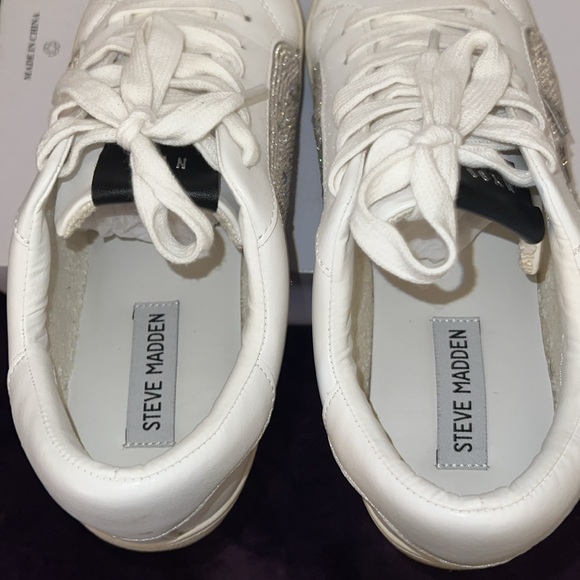 Steve Madden Star Rhinestone Sneakers - Picture 6 of 9